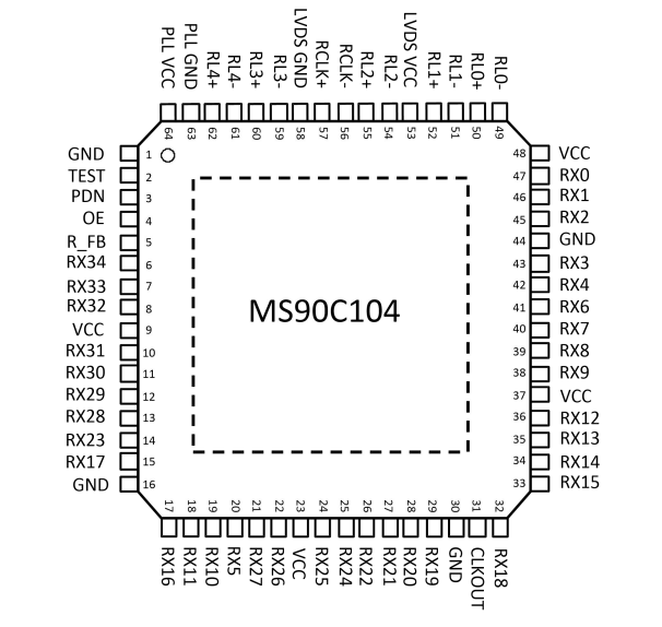 MS90C104