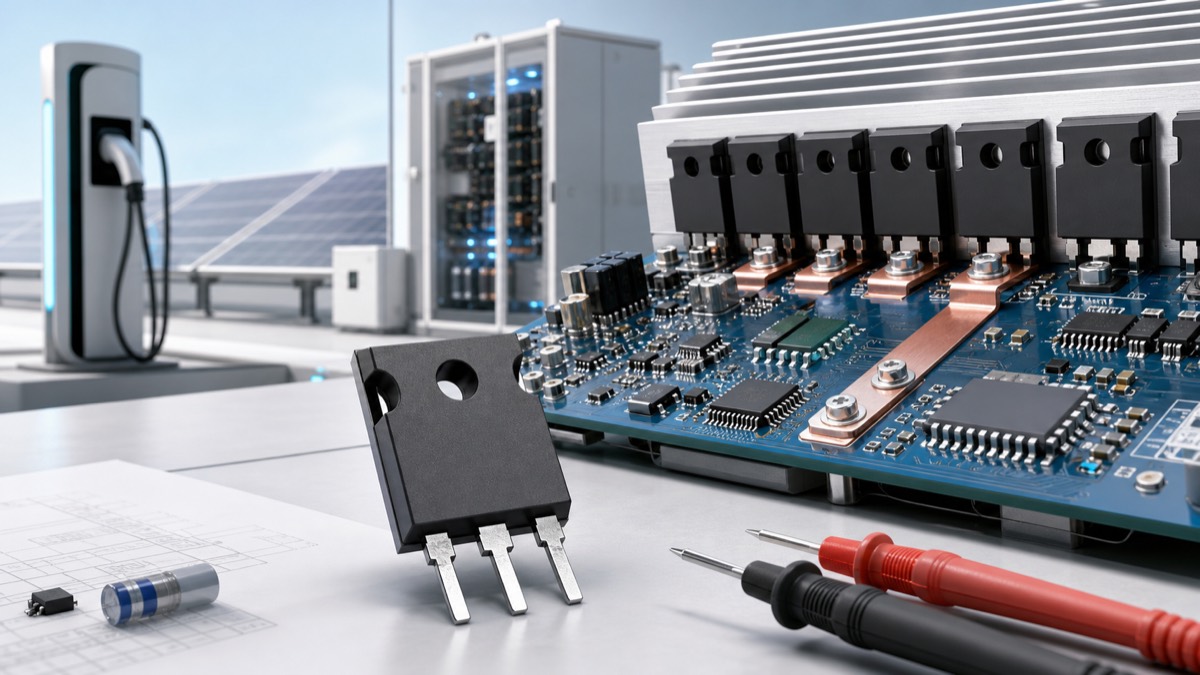 碳化硅 MOSFET 选型参数示意图