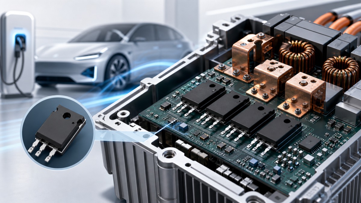 OBC 车载充电机 SiC MOSFET 选型示意图